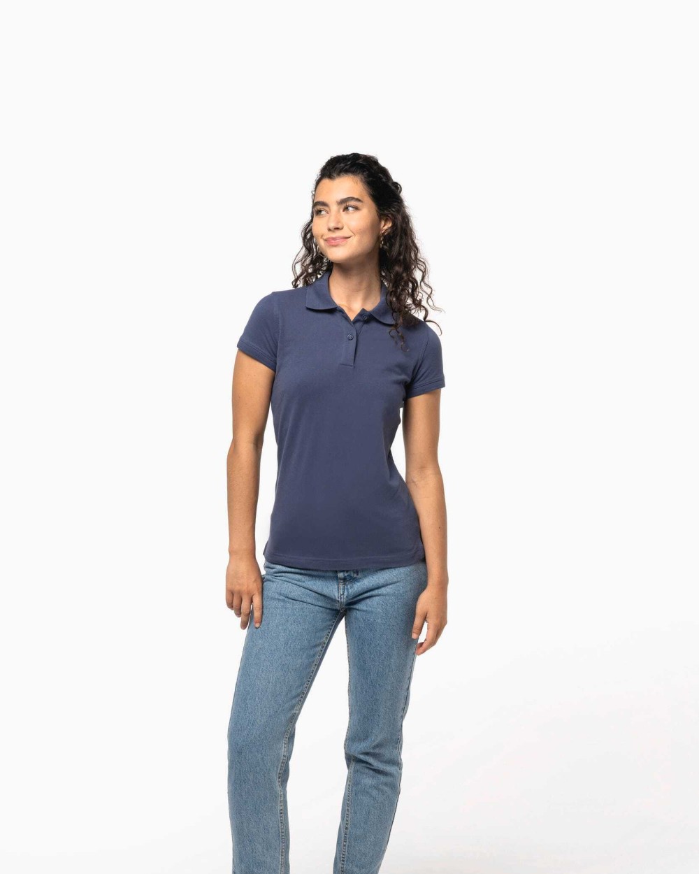 Polos personnalisable KARIBAN Polo piqué manches courtes femme