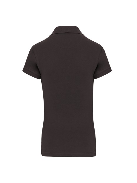 KARIBAN Polo piqué manches courtes femme /api/colors/3664e9be-231a-44a8-bacd-707b001b474c personnalisable