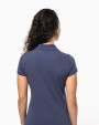 KARIBAN Kurzarm-Polohemd für Damen. Aus Baumwollpiqué Poloshirts personalisierbar