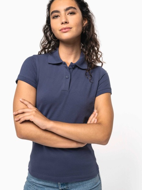 Polos à personnaliser KARIBAN Polo piqué manches courtes femme 