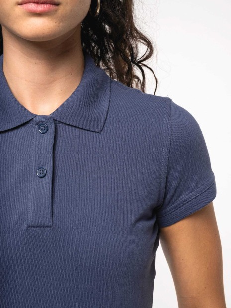 Polos à personnaliser KARIBAN Polo piqué manches courtes femme 