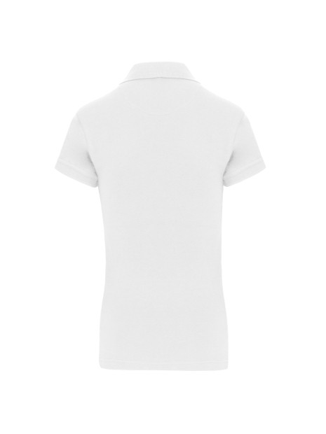 KARIBAN Polo piqué manches courtes femme /api/colors/7a92cd2d-10d2-40b4-928b-296bb7487506 personnalisable