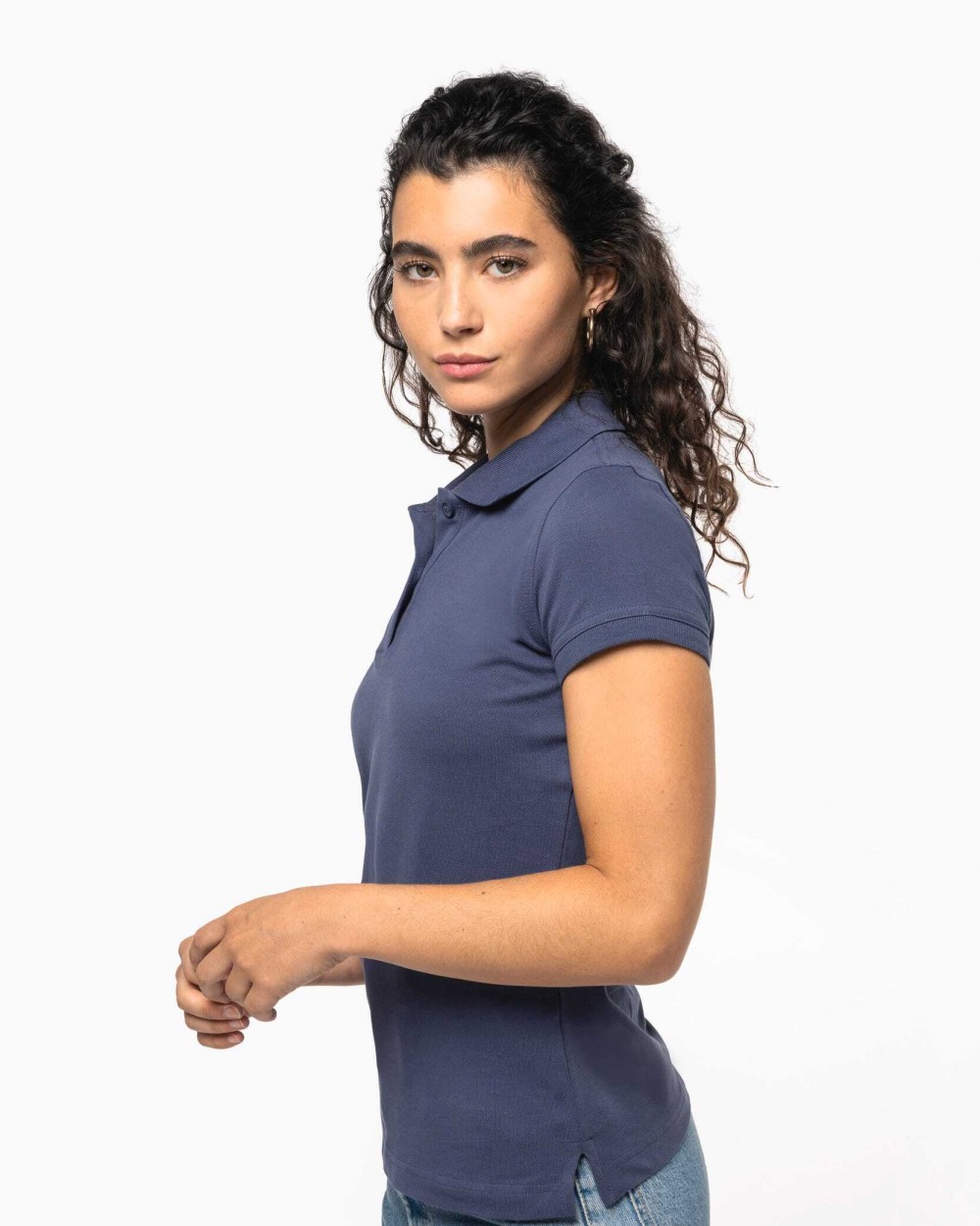 Polos personnalisable KARIBAN Polo piqué manches courtes femme