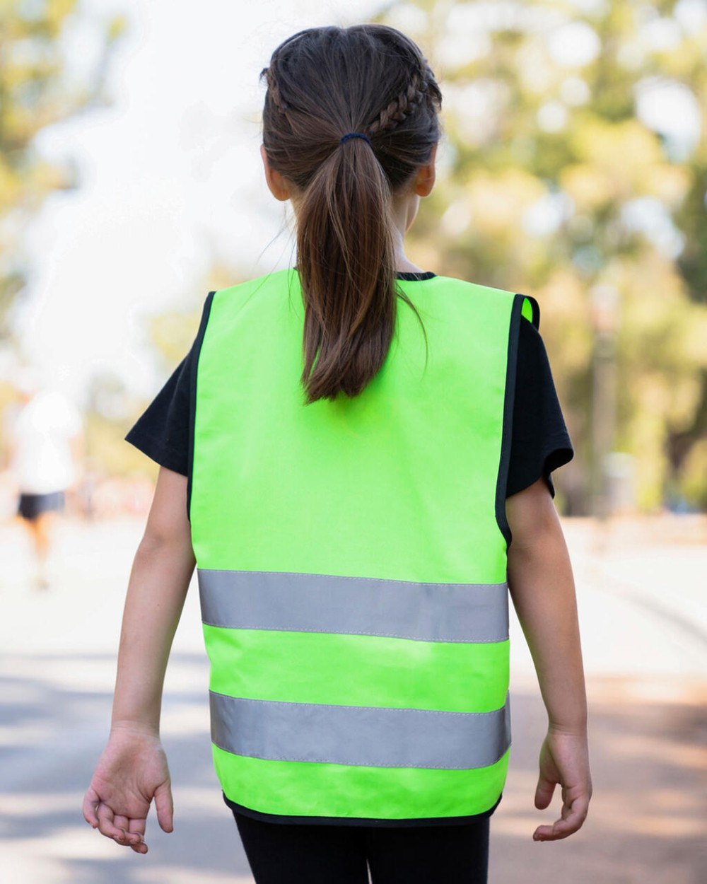 Fluo vestjes KORNTEX FUNCTIONAL VEST FOR KIDS "AARHUS" voor bedrukking &amp; borduring