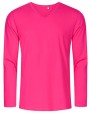 T-shirts PROMODORO Men´s V-Neck T-Shirt Longsleeve voor bedrukking &amp; borduring