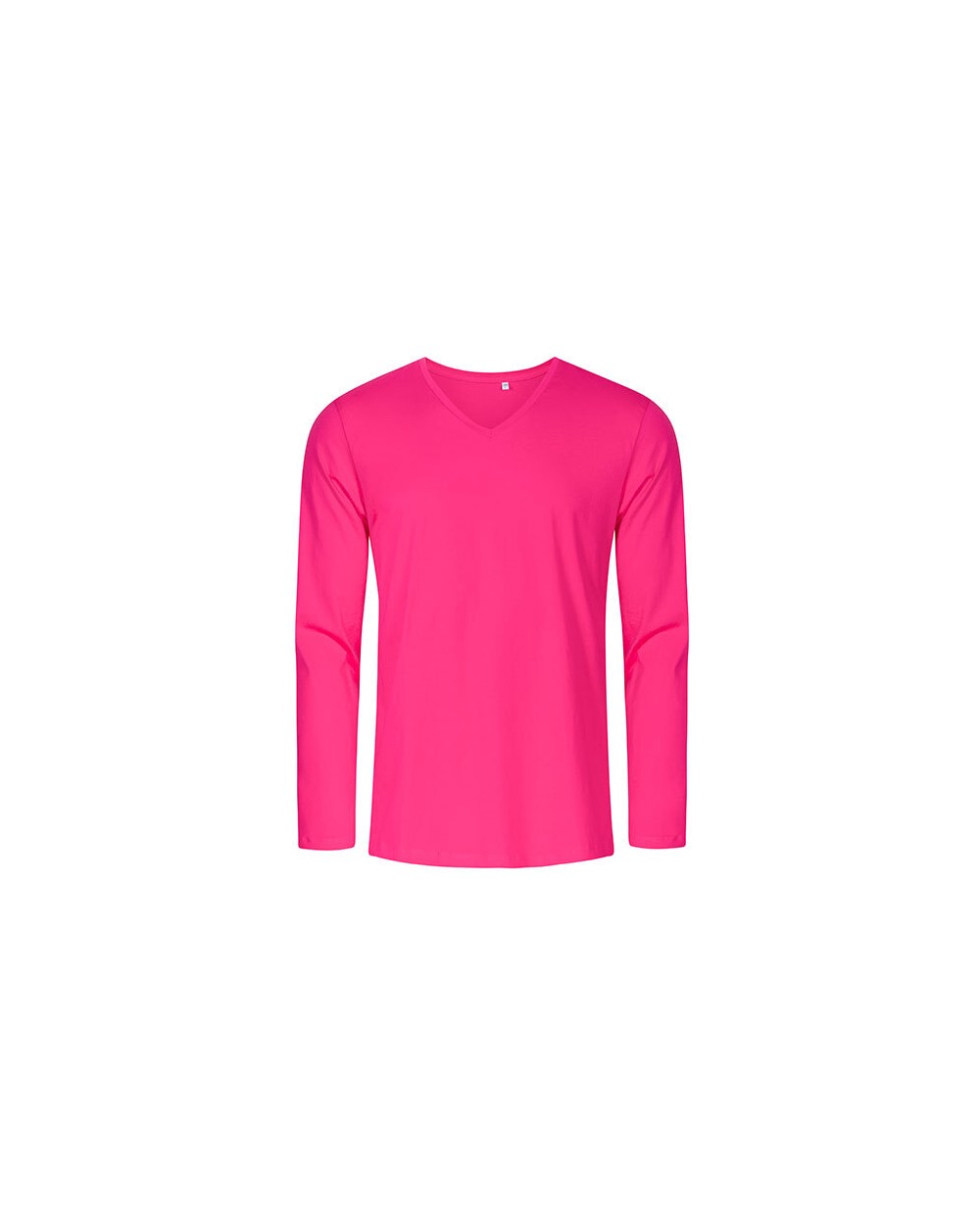 T-Shirts personnalisable PROMODORO Men´s V-Neck T-Shirt Longsleeve