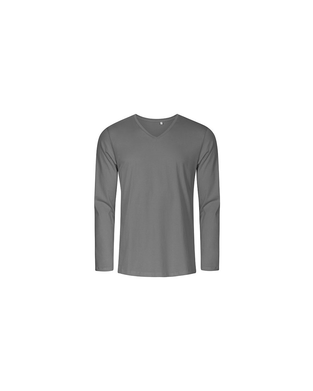 PROMODORO Men´s V-Neck T-Shirt Longsleeve T-Shirts personalisierbar