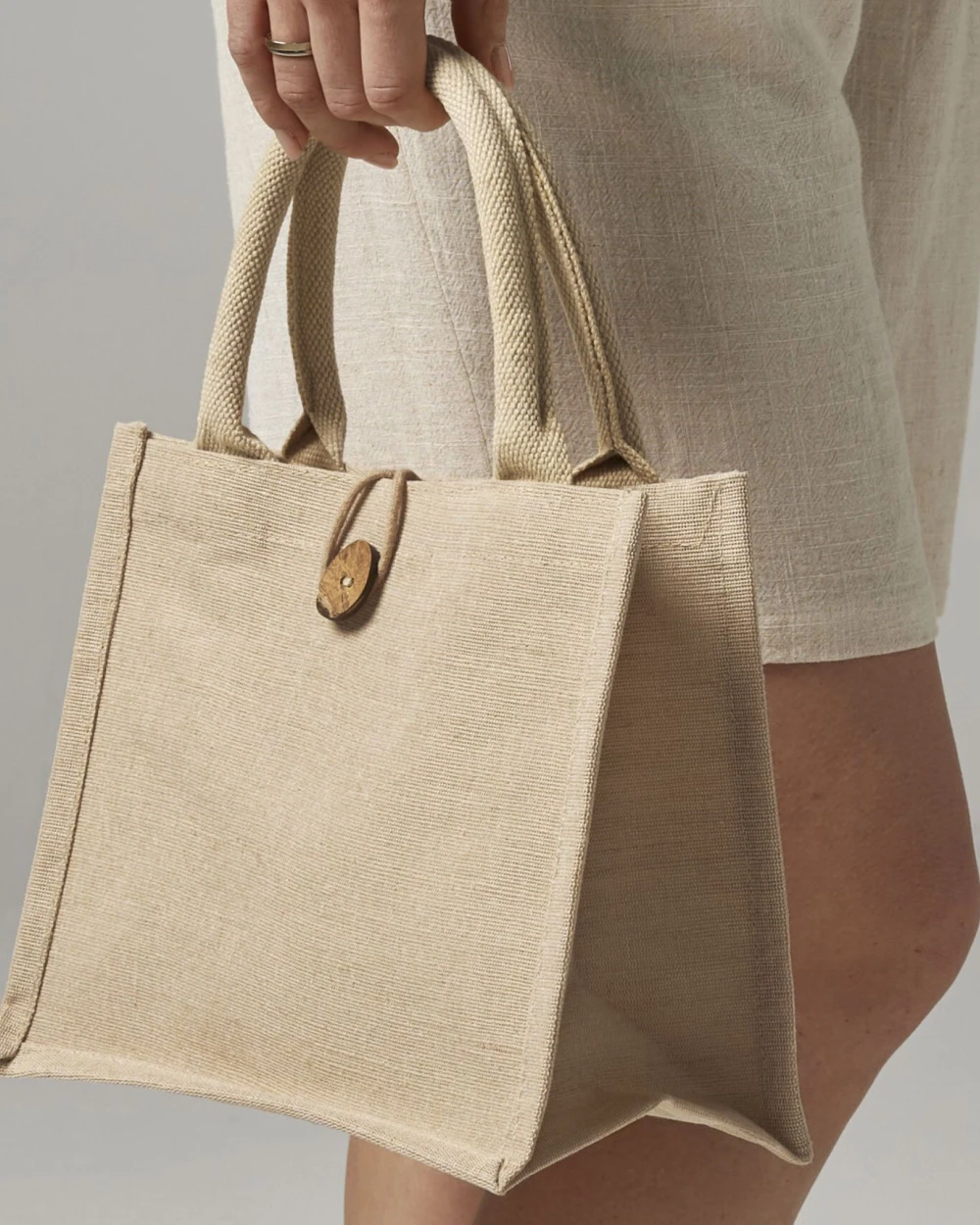 Tassen & Zakken WESTFORDMILL JUCO MINI GIFT BAG voor bedrukking &amp; borduring