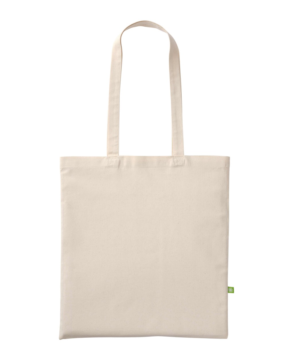 Tassen & Zakken NUTSHELL Organic cotton shopper long handle voor bedrukking &amp; borduring