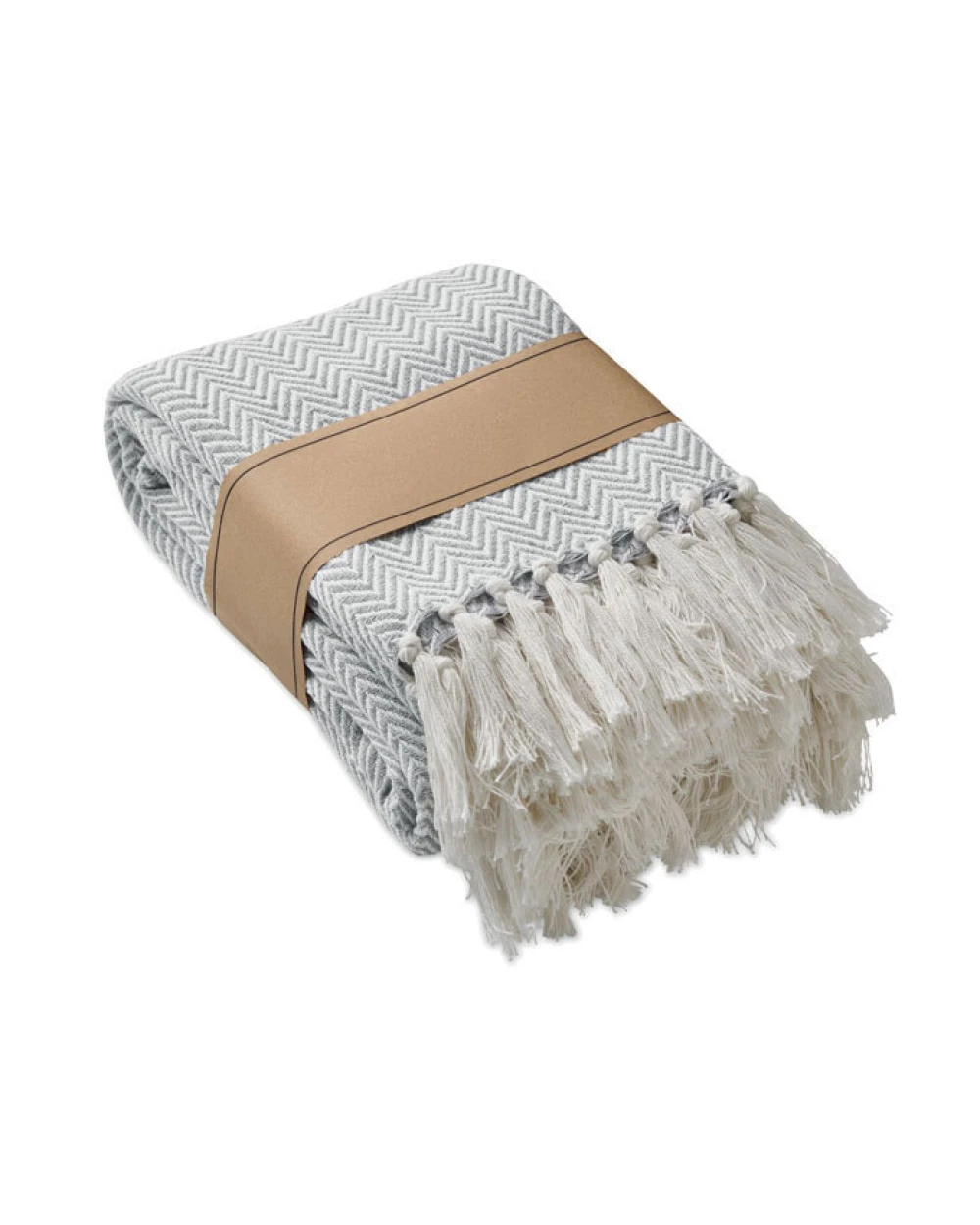 4DO Decke recycelter Polycotton Plaids personalisierbar