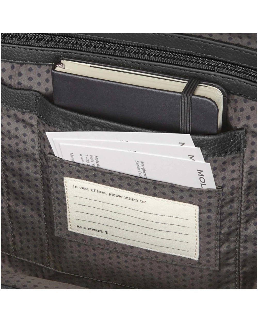 Tassen & Zakken MOLESKINE Moleskine Classic leren rugzak voor bedrukking &amp; borduring