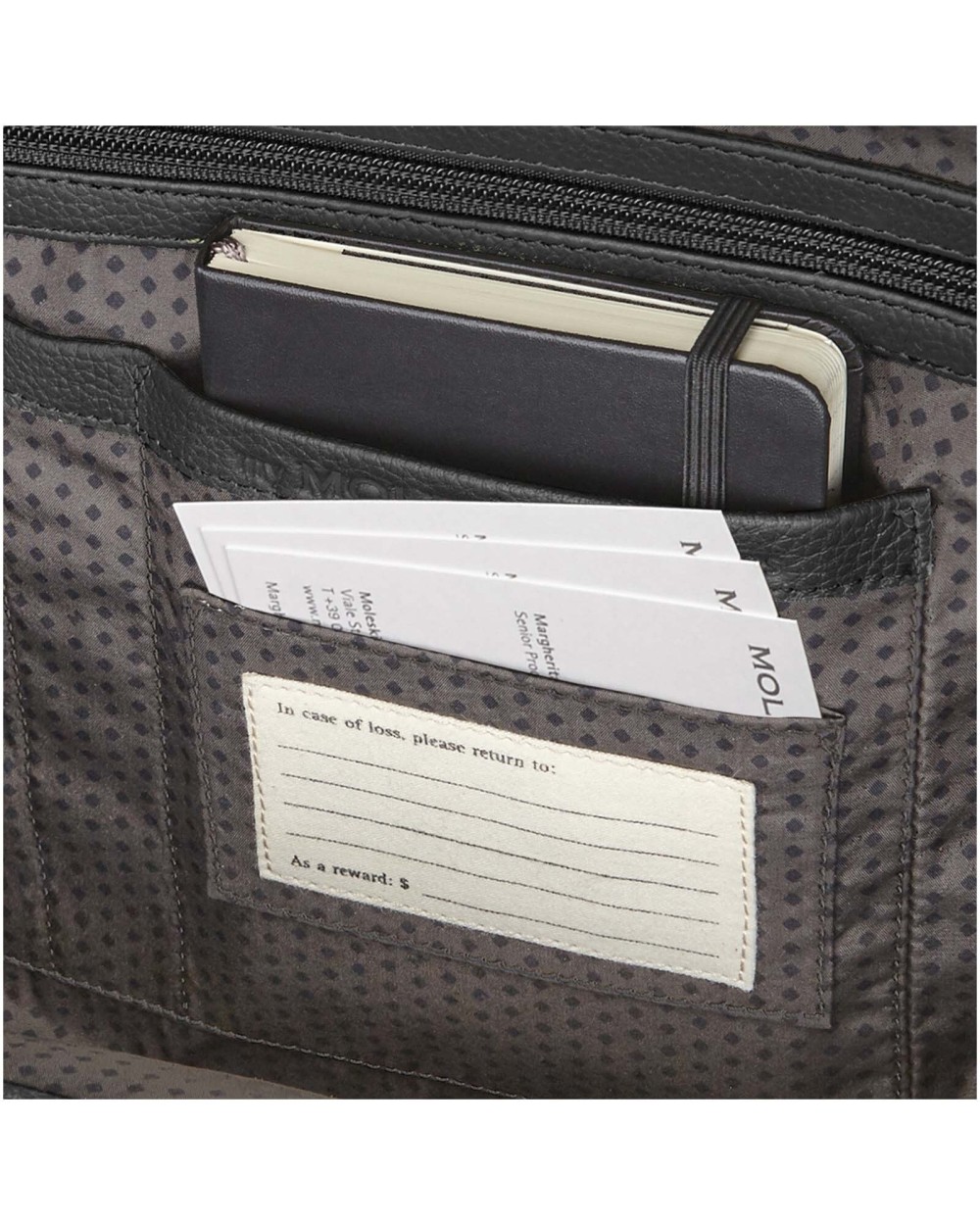 MOLESKINE Moleskine Classic Rucksack aus Leder Taschen personalisierbar