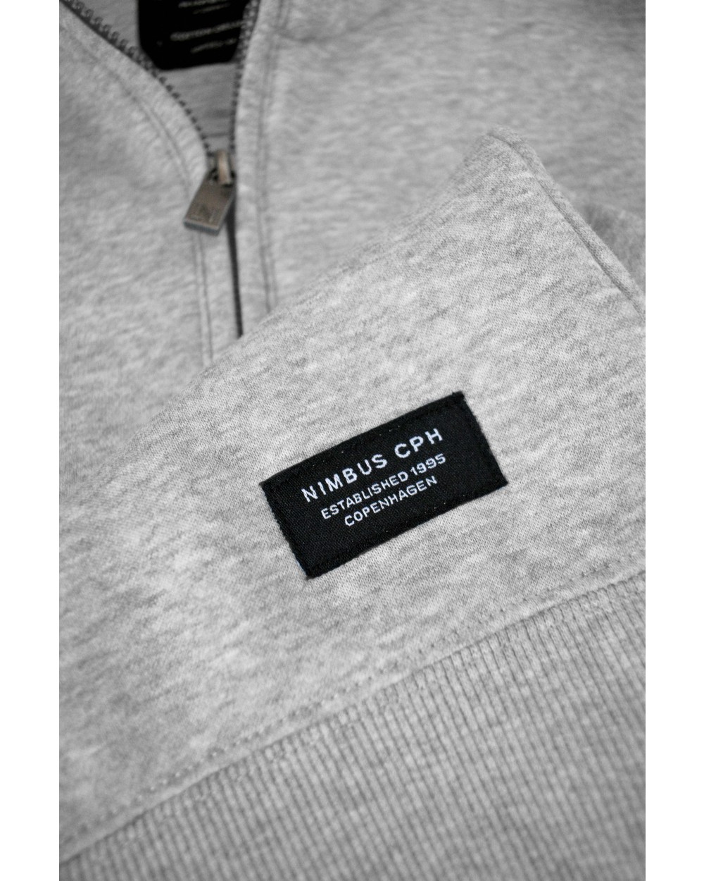 NIMBUS Glendale unisex 1/4 zip sweatshirt Sweatshirts personalisierbar