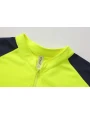 YOKO Hi-vis mandarin collar Zip Neck Comfort Trim polo (HVJ230) Poloshirts personalisierbar