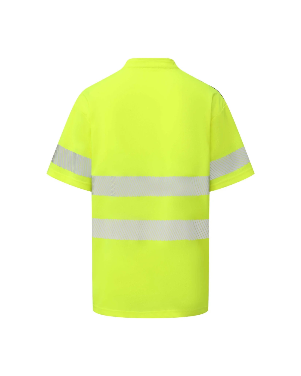 Polo's YOKO Hi-vis mandarin collar Zip Neck Comfort Trim polo (HVJ230) voor bedrukking &amp; borduring