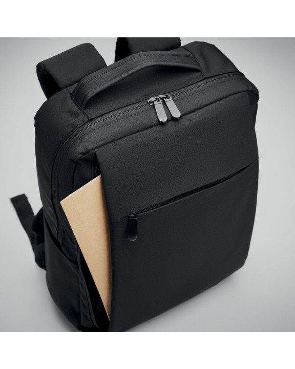 4DO Laptop Rucksack 300D RPET Taschen personalisierbar