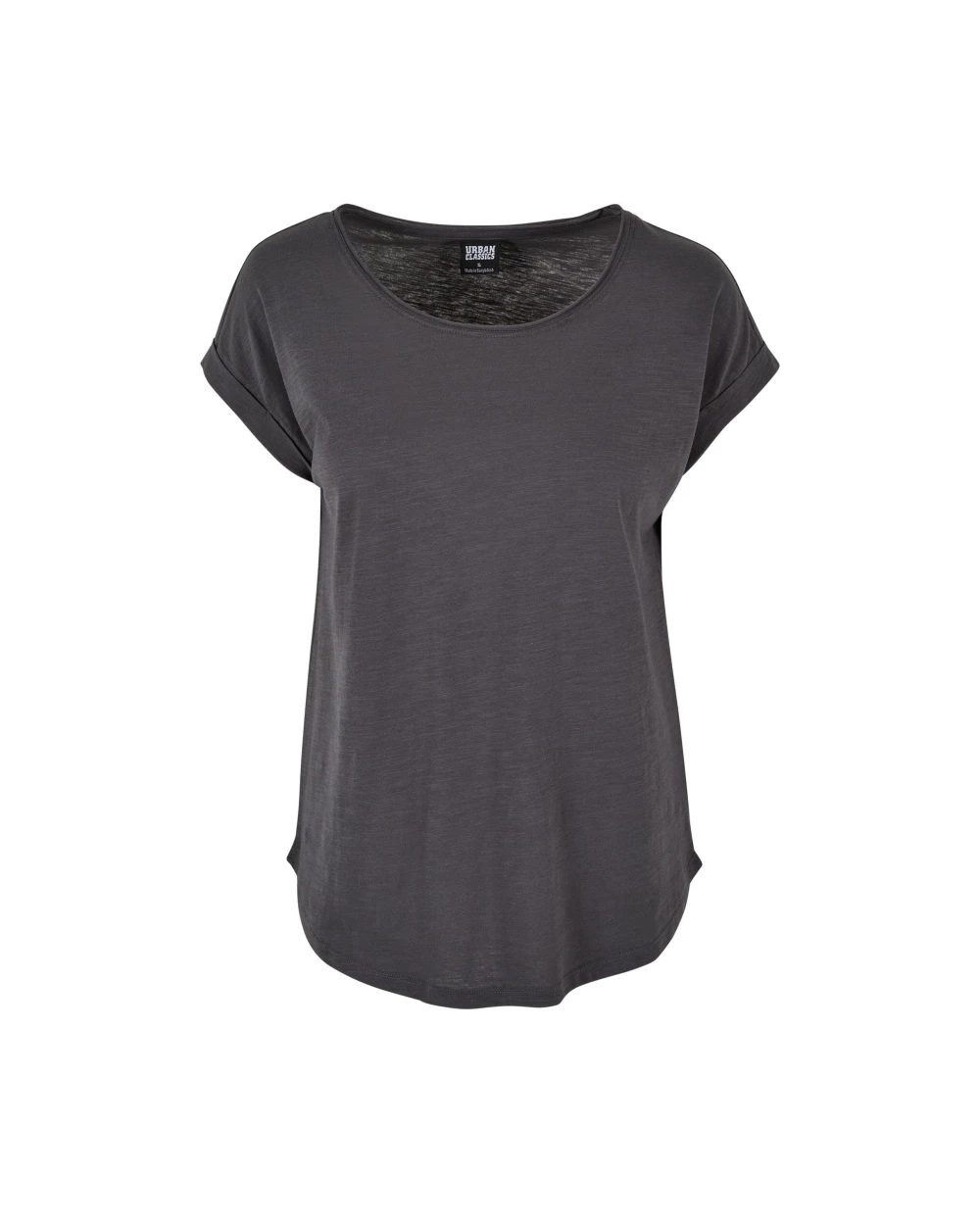 T-shirts BUILD YOUR BRAND LADIES LONG SLUB TEE voor bedrukking &amp; borduring