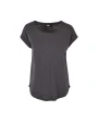 T-shirts BUILD YOUR BRAND LADIES LONG SLUB TEE voor bedrukking &amp; borduring