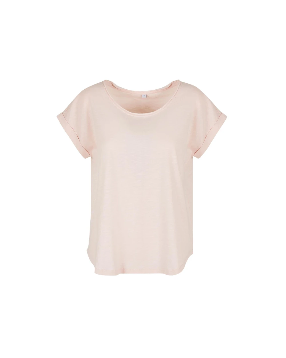 T-shirts BUILD YOUR BRAND LADIES LONG SLUB TEE voor bedrukking &amp; borduring