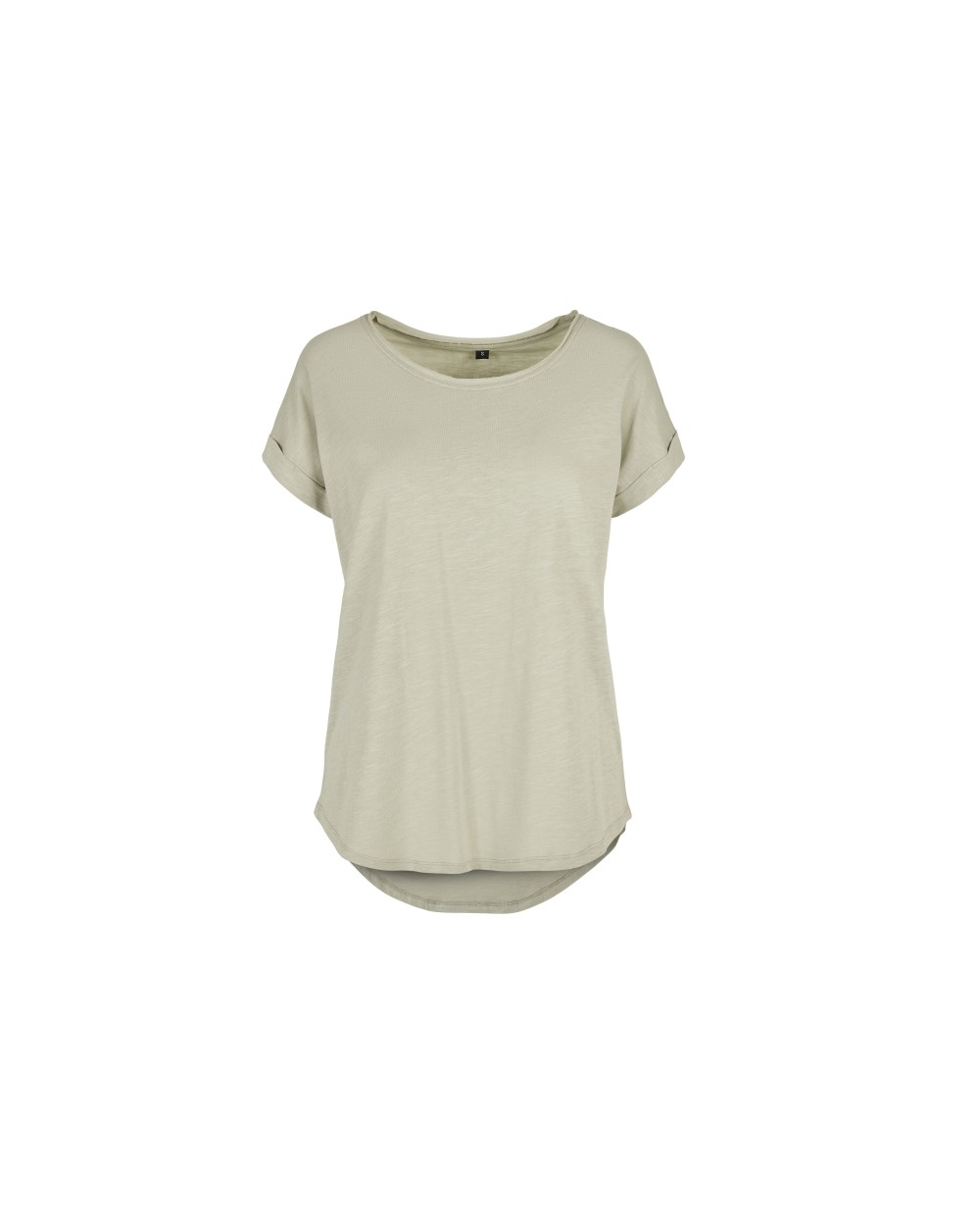 T-shirts BUILD YOUR BRAND LADIES LONG SLUB TEE voor bedrukking &amp; borduring