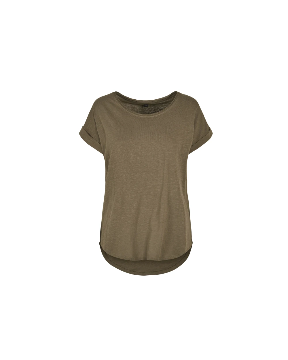 T-shirts BUILD YOUR BRAND LADIES LONG SLUB TEE voor bedrukking &amp; borduring
