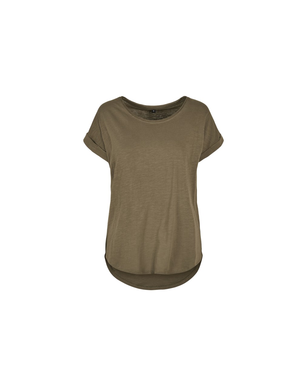 BUILD YOUR BRAND LADIES LONG SLUB TEE T-Shirts personalisierbar