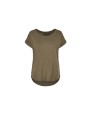 BUILD YOUR BRAND LADIES LONG SLUB TEE T-Shirts personalisierbar