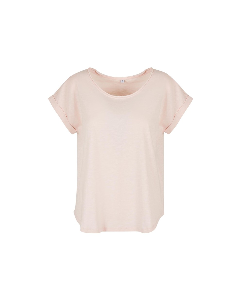 T-shirts BUILD YOUR BRAND LADIES LONG SLUB TEE voor bedrukking &amp; borduring