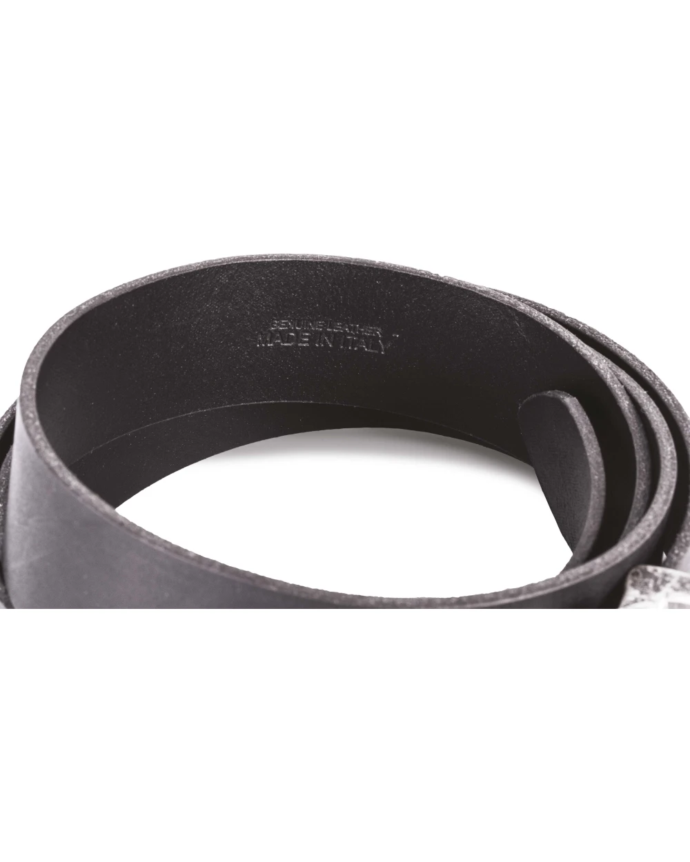 Accessoires personnalisable K-UP Ceinture en cuir à bord franc - 35 mm