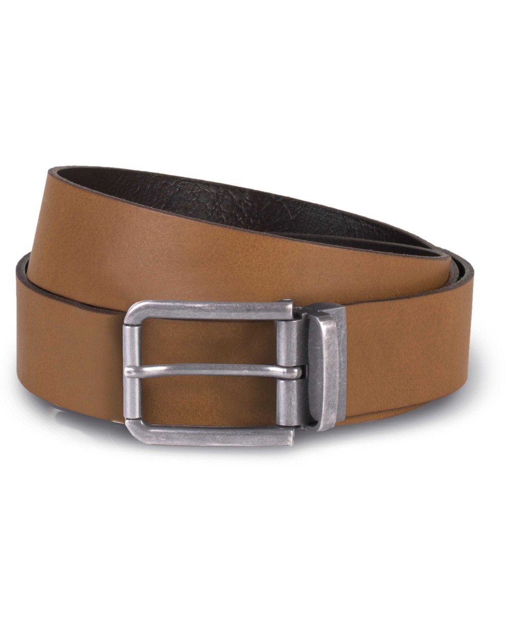 Accessoires personnalisable K-UP Ceinture en cuir à bord franc - 35 mm