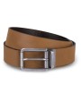 Accessoires personnalisable K-UP Ceinture en cuir à bord franc - 35 mm
