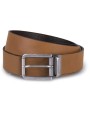 Accessoires personnalisable K-UP Ceinture en cuir à bord franc - 35 mm