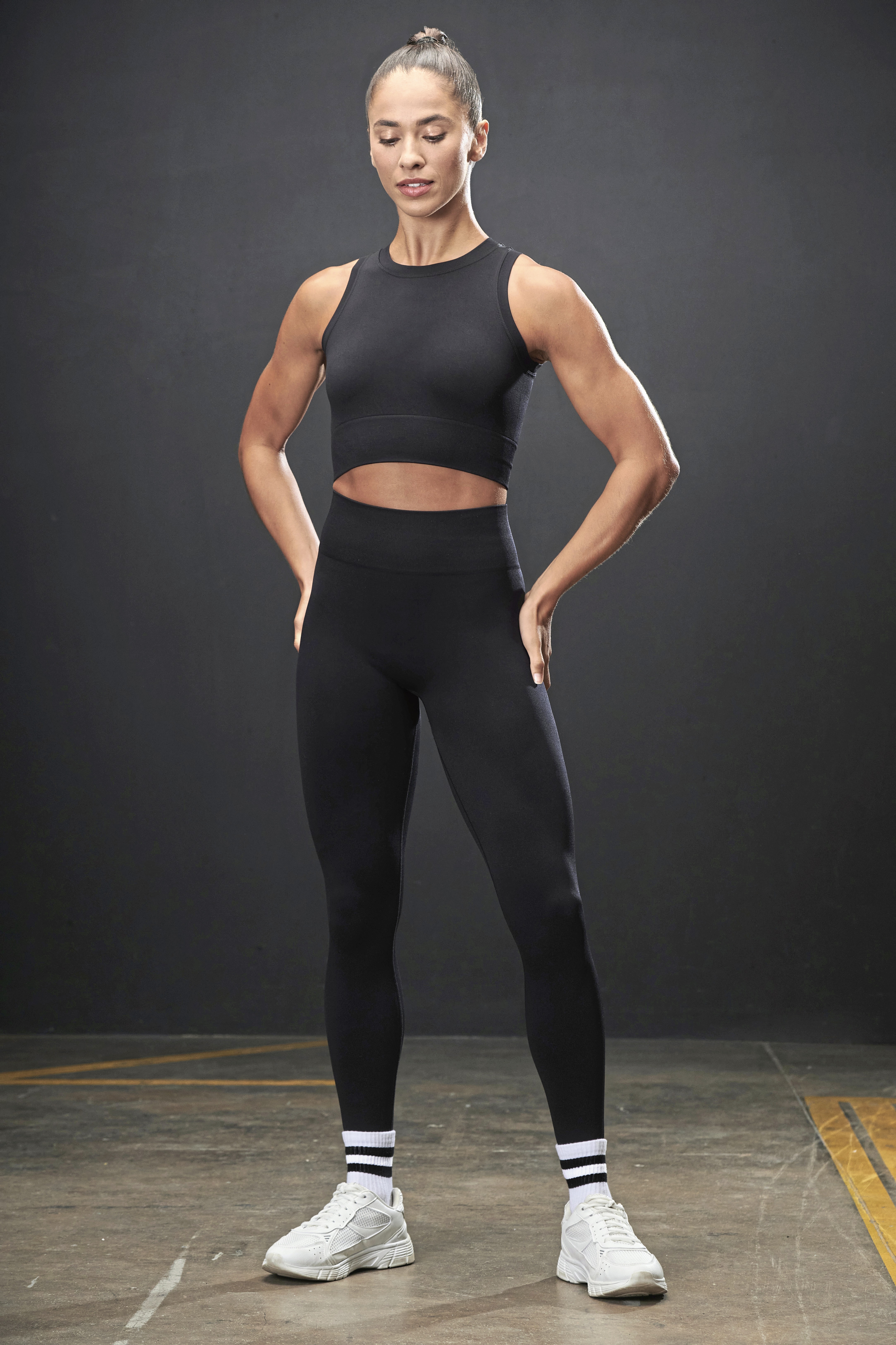 TOMBO Ladies´ Cropped Tank T-Shirts personalisierbar