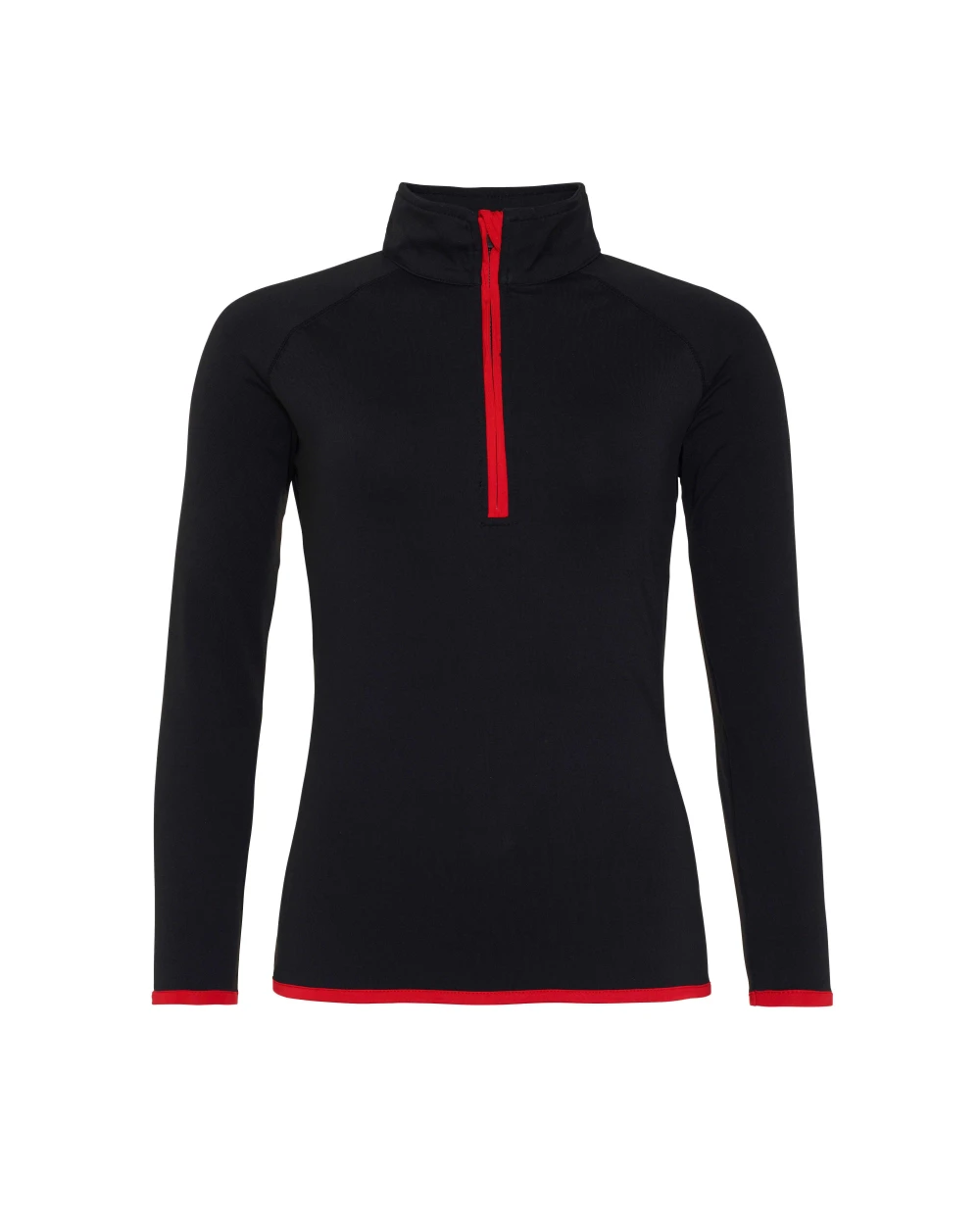 AWDIS Girlie Cool 1/2 Zip Sweat Sweatshirts personalisierbar
