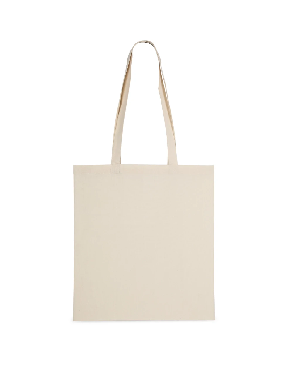 Tassen & Zakken KIMOOD Totebag in gerecycleerde stof met katoenlook voor bedrukking &amp; borduring