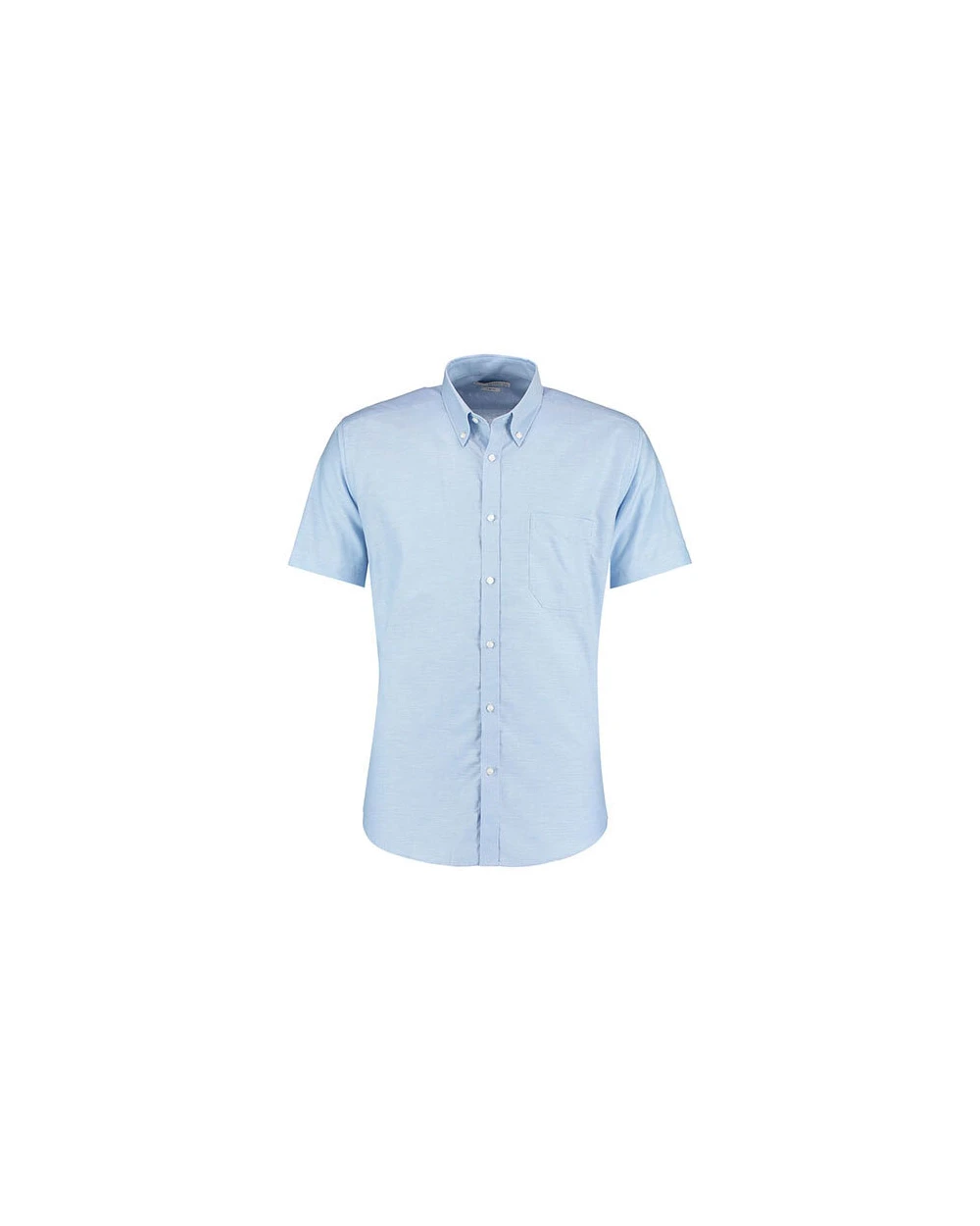 KUSTOM KIT Slim Fit Workwear Oxford Shirt Short Sleeve Hemden personalisierbar