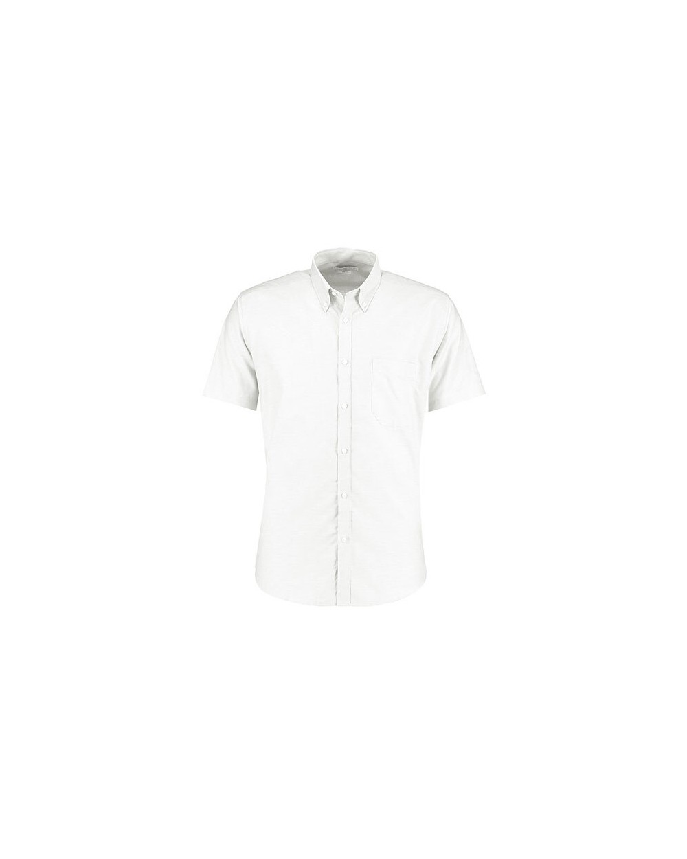 KUSTOM KIT Slim Fit Workwear Oxford Shirt Short Sleeve Hemden personalisierbar