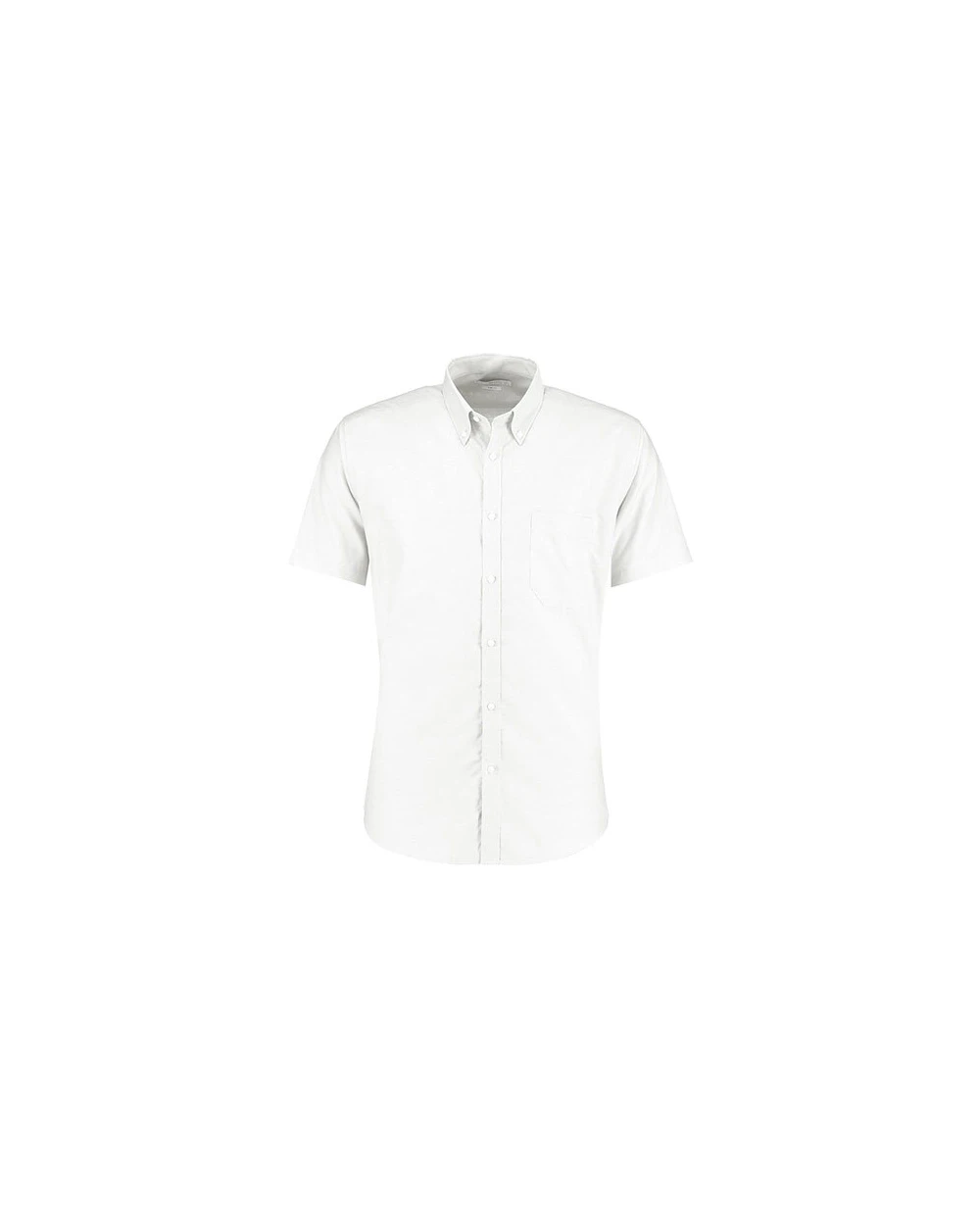 Hemden KUSTOM KIT Slim Fit Workwear Oxford Shirt Short Sleeve voor bedrukking &amp; borduring