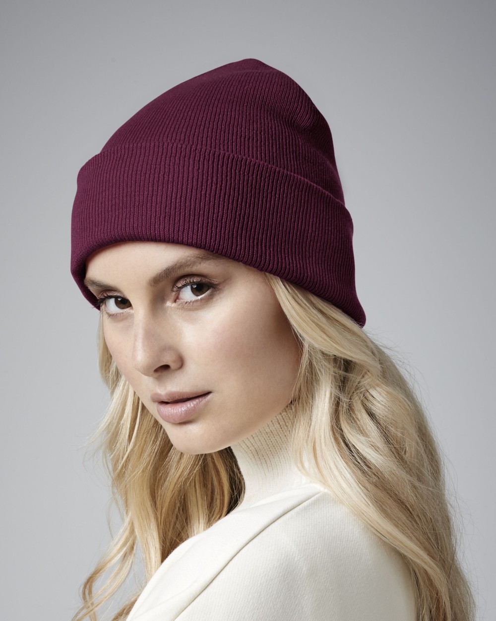 BEECHFIELD ORGANIC COTTON ORIGINAL CUFFED BEANIE Mützen personalisierbar