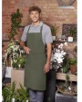 KARLOWSKY Bib Apron Basic with Buckle and Pocket Schürzen personalisierbar