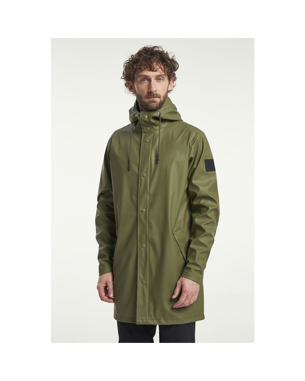 TENSON Apelviken PU Raincoat Men Jacken personalisierbar