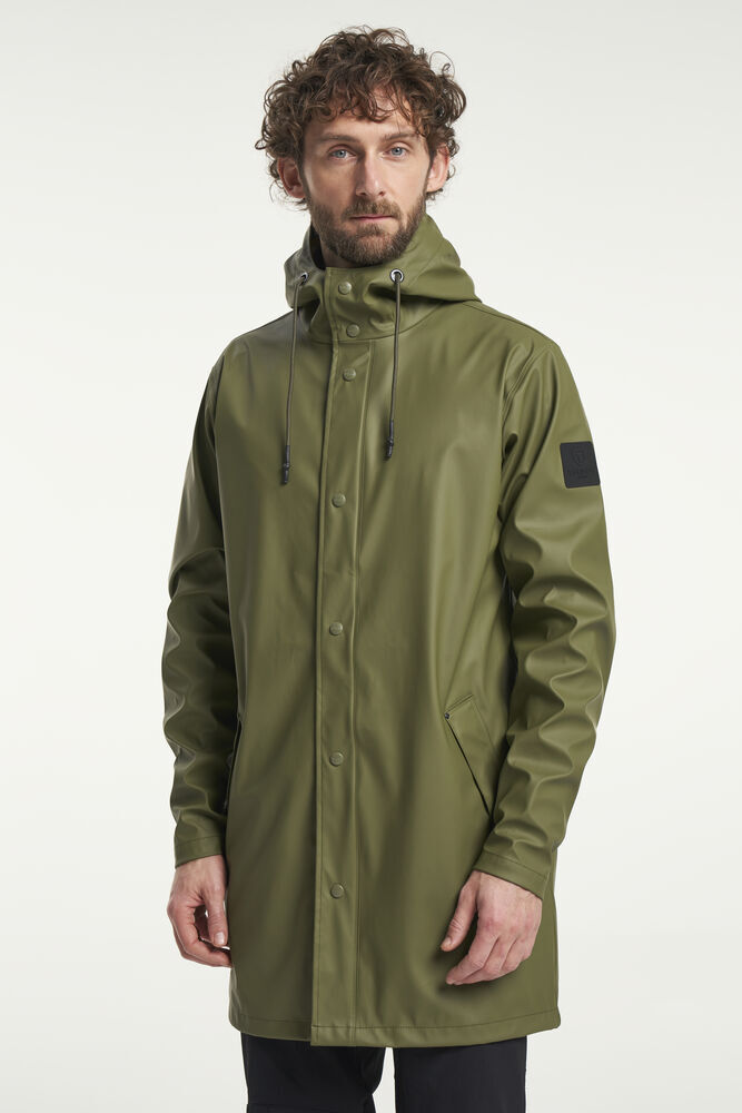 Jassen TENSON Apelviken PU Raincoat Men voor bedrukking &amp; borduring
