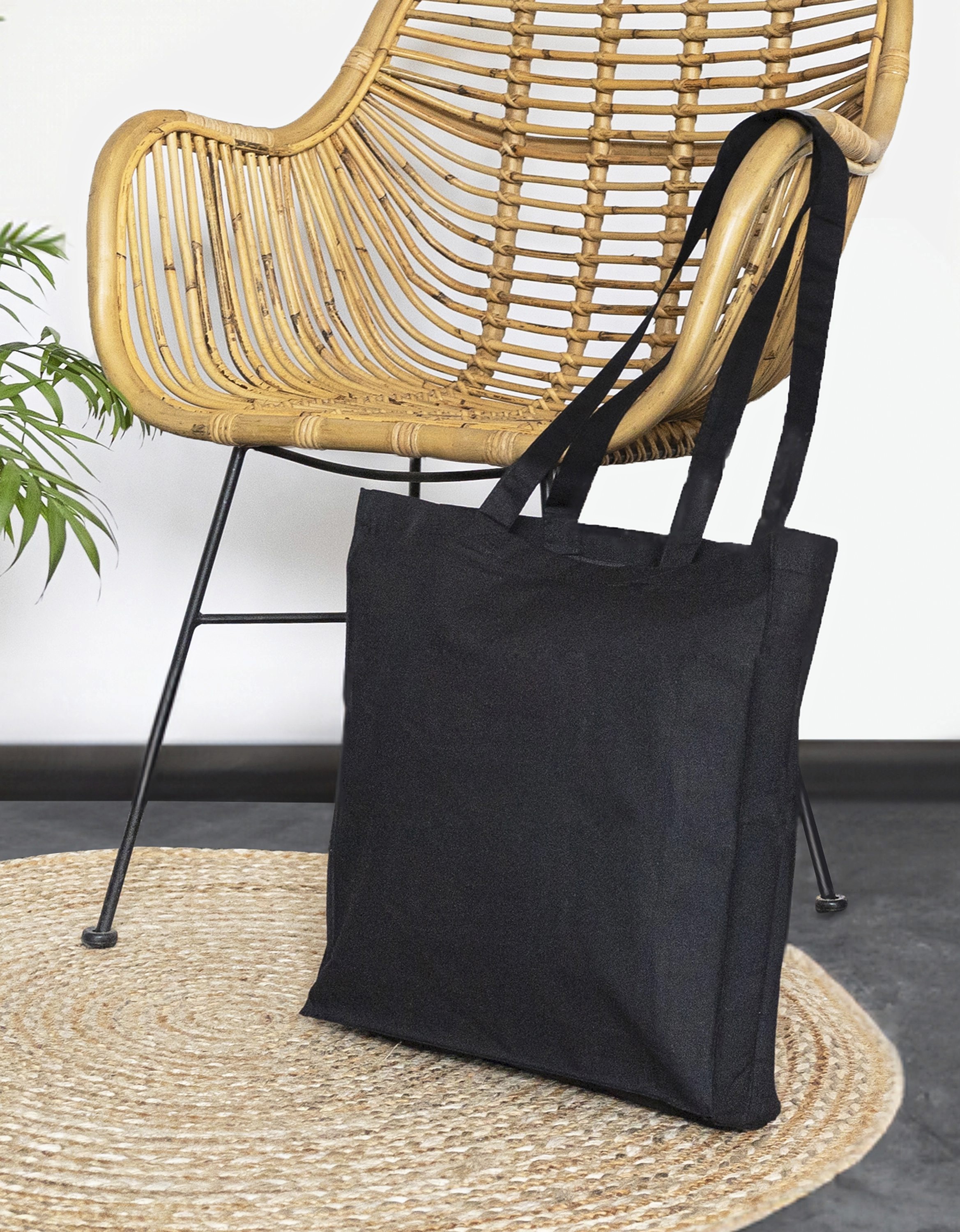 Tassen & Zakken HALINK Canvas Carrier Bag XL voor bedrukking &amp; borduring