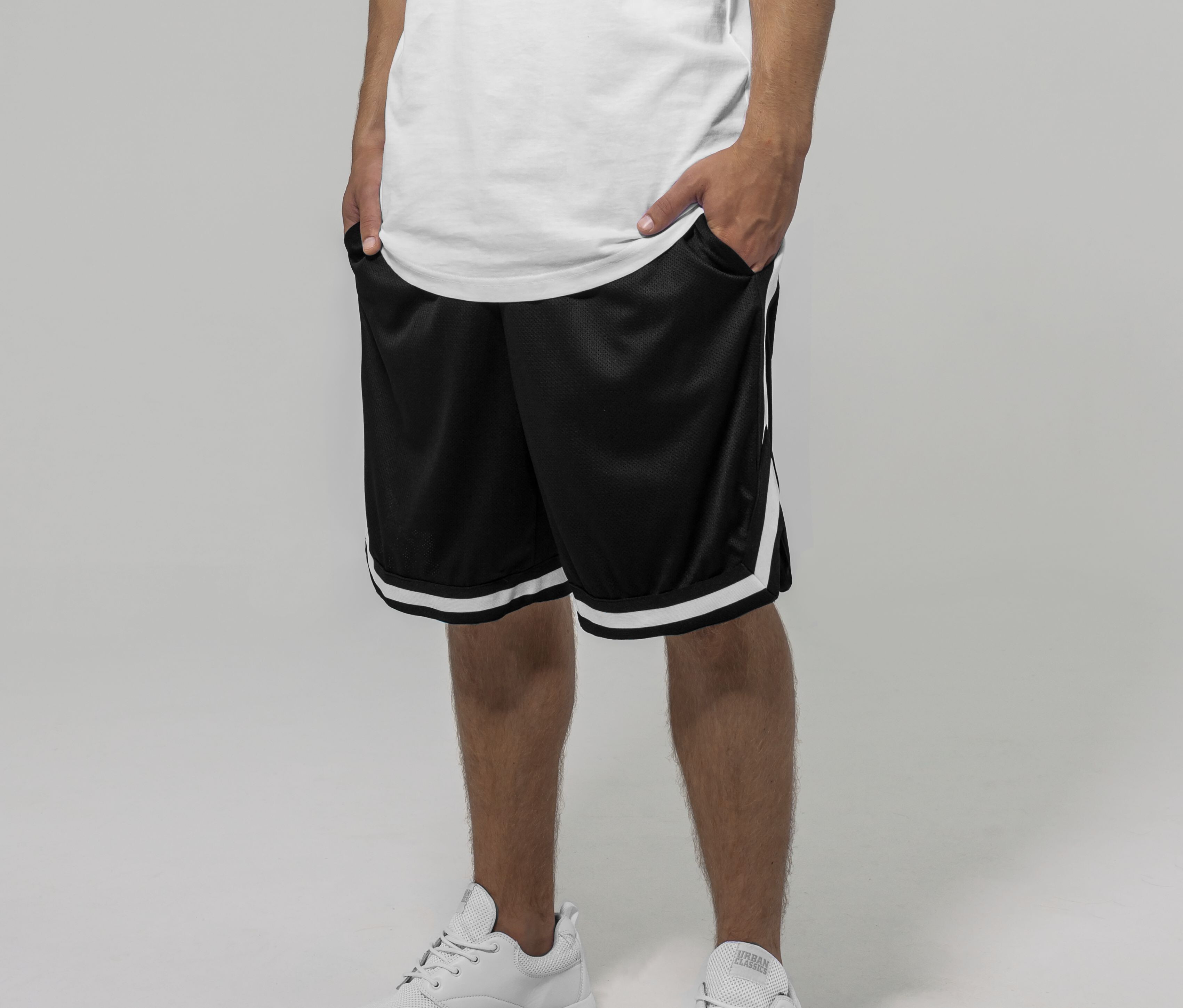 Bermudas & Shorts personnalisable BUILD YOUR BRAND TWO-TONE MESH SHORTS
