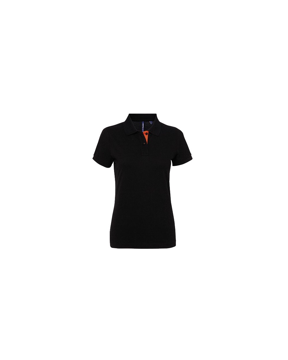 Polo's ASQUITH & FOX Women´s Classic Fit Contrast Polo voor bedrukking &amp; borduring