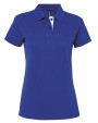 ASQUITH & FOX Women´s Classic Fit Contrast Polo Poloshirts personalisierbar