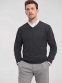 Pulls à personnaliser RUSSELL Pullover homme col v 