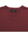 RUSSELL Pullover homme col v  personnalisable