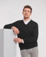 Truien RUSSELL V-neck Knitted Pullover voor bedrukking &amp; borduring
