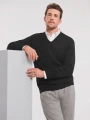 Pulls à personnaliser RUSSELL Pullover homme col v 